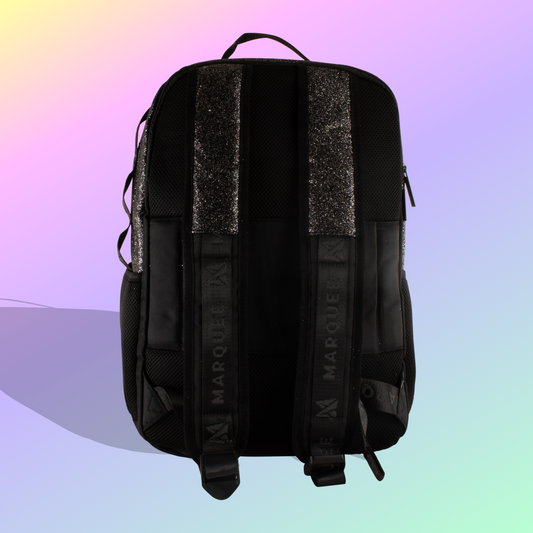 Marquee Glitter Backpack - Licorice