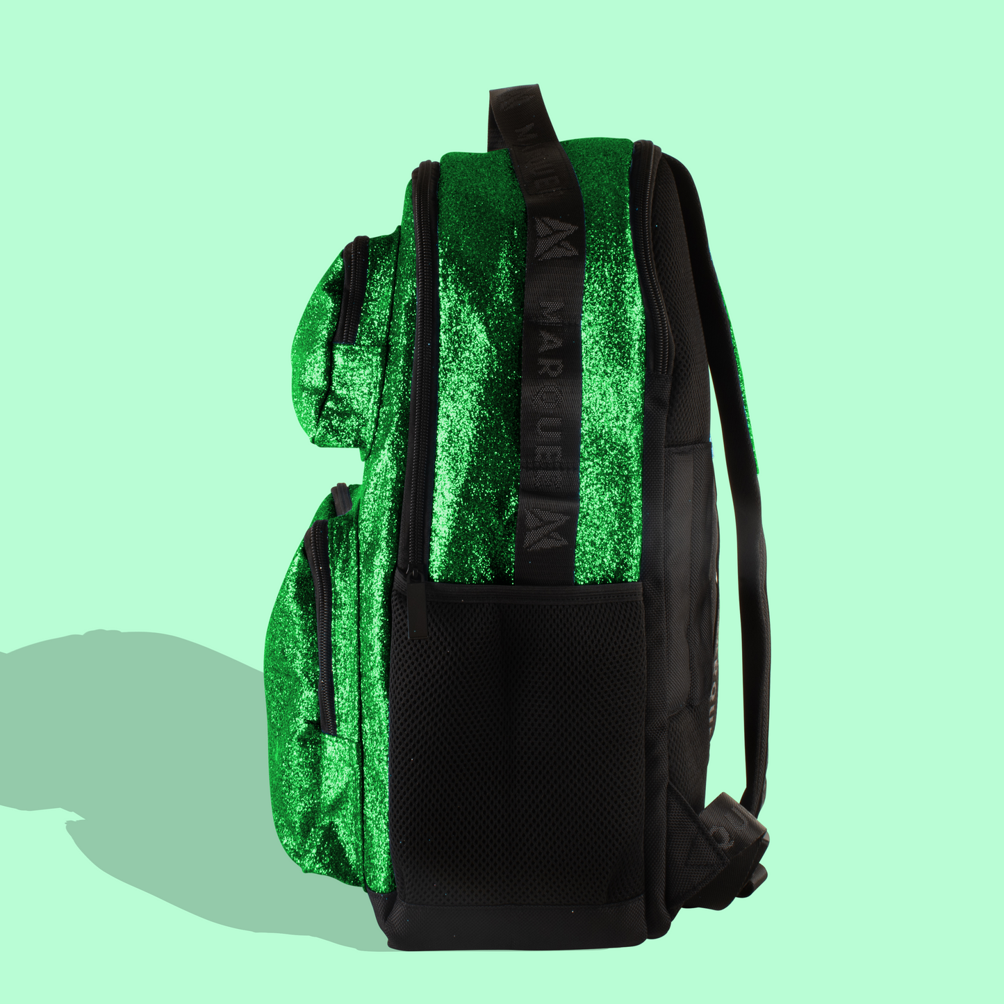 Marquee Glitter Backpack - Envy