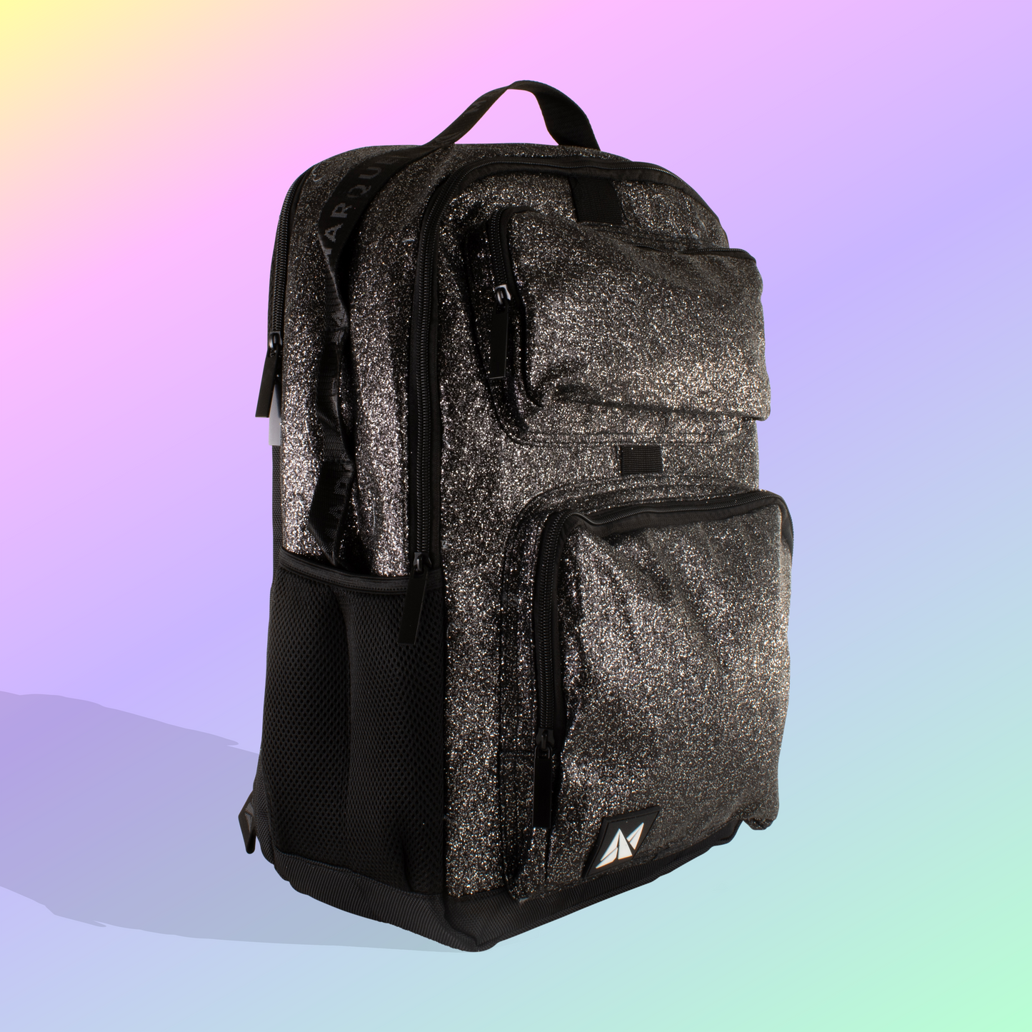 Marquee Glitter Backpack - Licorice