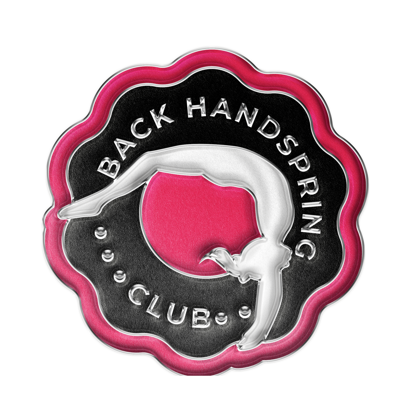 Jumbo Cheer Milestone Pin - Back Handspring