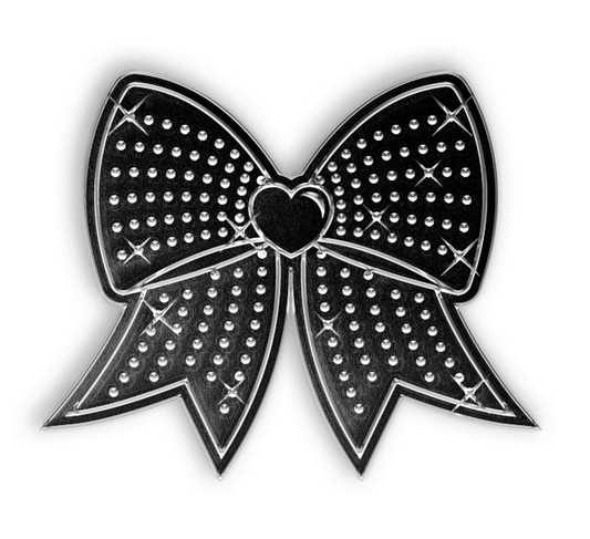 Jumbo Bow Pin - Black